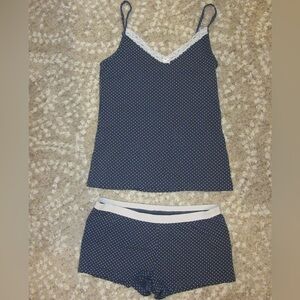 Brandy Melville matching polka dot set